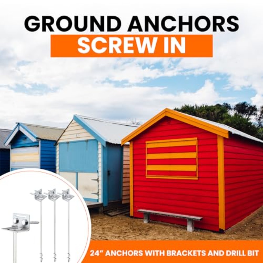 Ground Anchors Screw In - 24 S – Stabilizer Screw In Bewertung und Preis