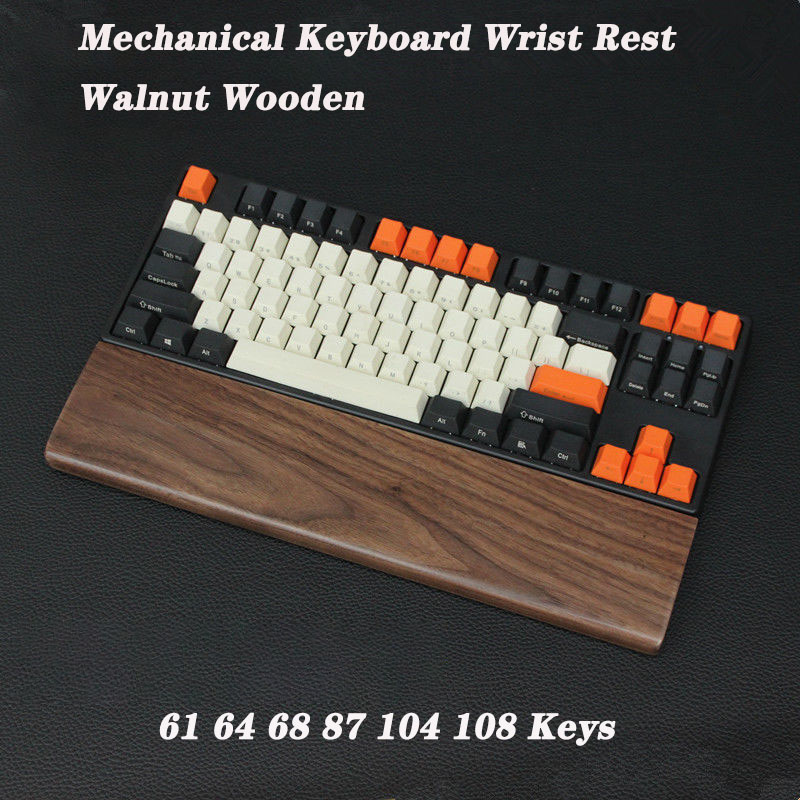 Walnut Wood Mechanical Keyboar – Wrist Rest Wood Bewertung und Preis
