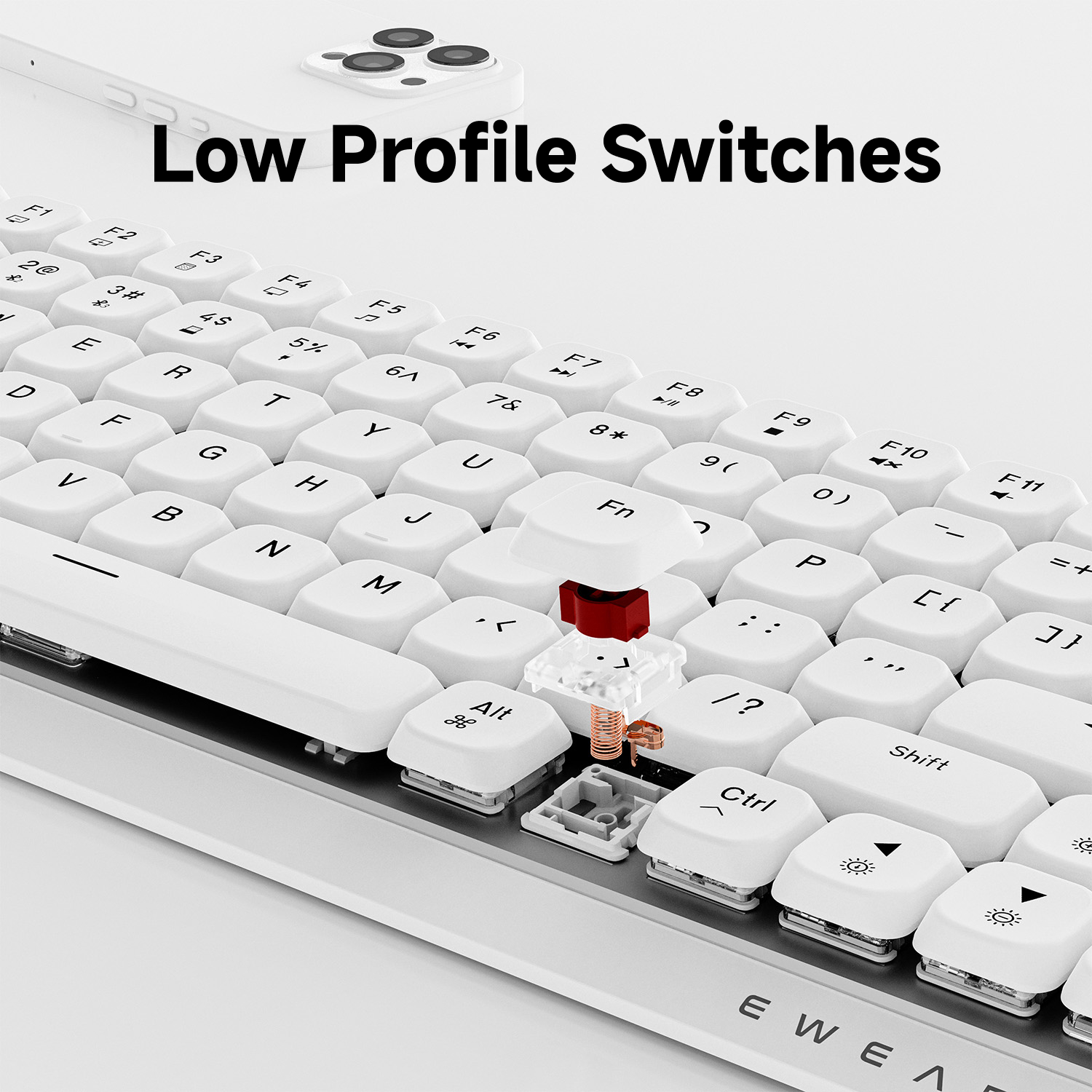 EWEADN 84 Keys Tri-Mode Low Pr – Gaming Keyboard Mechanical Bewertung und Preis