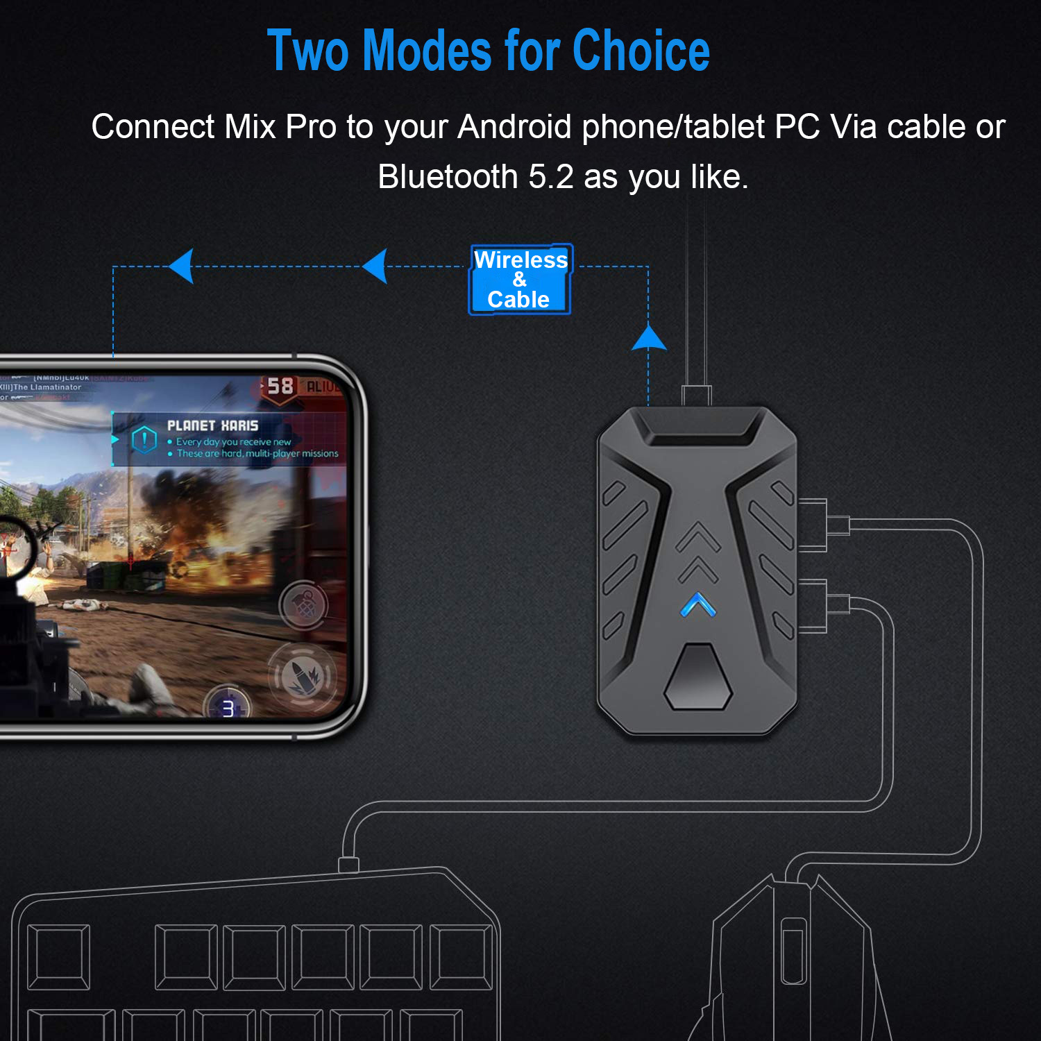 Mobile Games Converter Gaming  – Gaming Keyboard And Mouse Mobile Bewertung und Preis