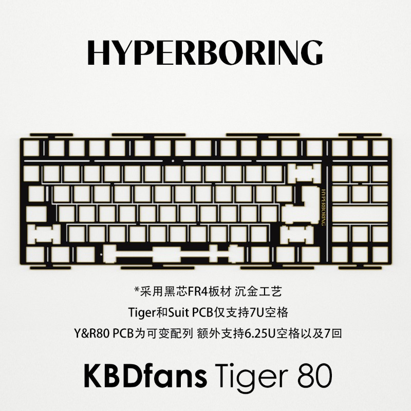 HYPERBORING Tiger80 Keyboard P – Gaming Keyboard Ergonomics Bewertung und Preis