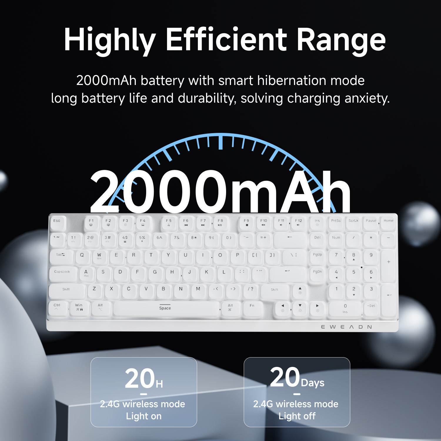 EWEADN Wireless Low-Profile Me – Gaming Keyboard Mechanical Bewertung und Preis