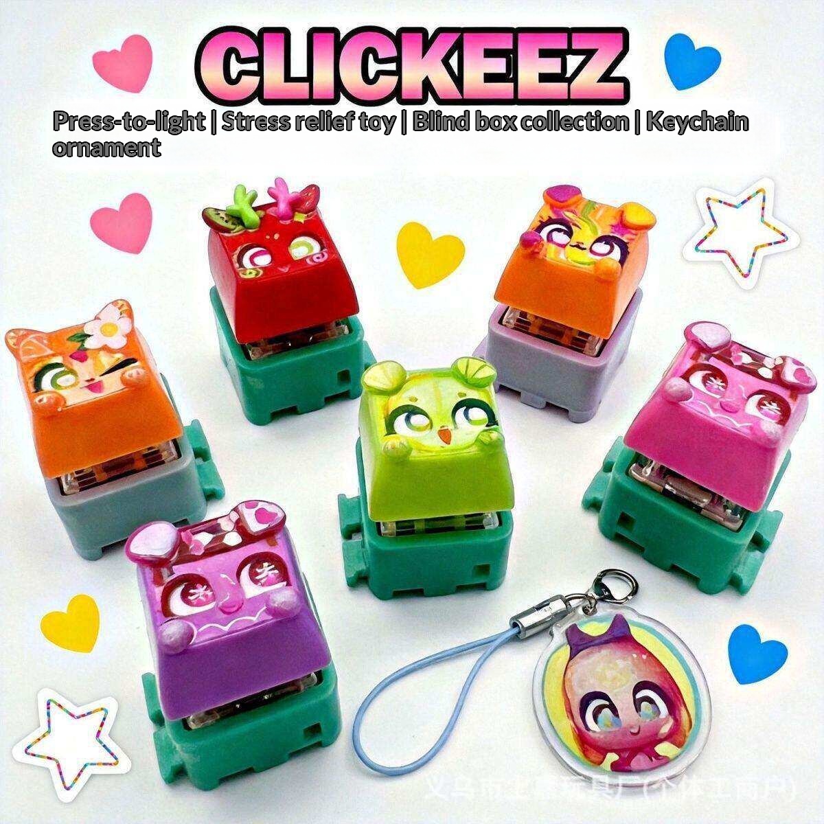 Clickeez Fidget Keycap Keychai – Gaming Keyboard Mechanical Bewertung und Preis