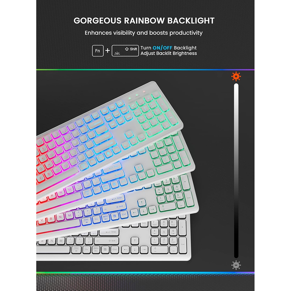 Backlit Wireless Keyboard and  – Gaming Keyboard Ergonomics Bewertung und Preis